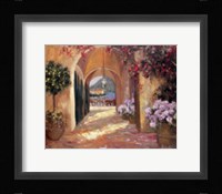 Mediterranean Portico Fine Art Print