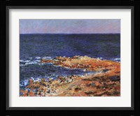Grande Bleue a Antibes, 1888 Framed Print