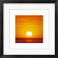 Sunset Over Lake Michigan Fine Art Print