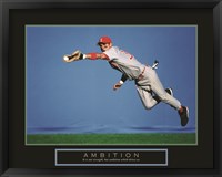 Ambition - Baseball Player Fine Art Print