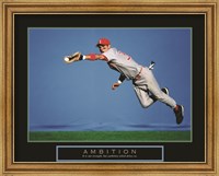 Ambition - Baseball Player Fine Art Print