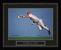 Ambition - Baseball Player Fine Art Print