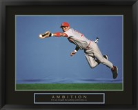 Ambition - Baseball Player Fine Art Print