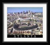 Atlanta, Georgia - Turner Field Fine Art Print
