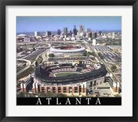 Atlanta, Georgia - Turner Field Fine Art Print