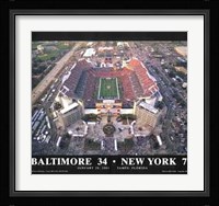 Baltimore 34, New York 7 - Super Bowl Xx Fine Art Print