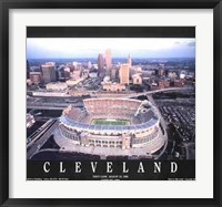 Cleveland, Ohio - Browns Stadium Fine Art Print