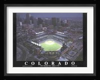 Denver, Colorado - Coors Field Fine Art Print