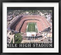 Mile High Stadium - Denver, Colorado Framed Print