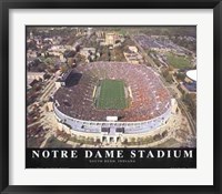 Notre Dame Stadium, South Bend, Indiana Fine Art Print
