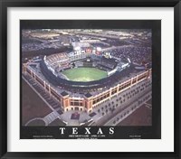 Ballpark - Arlington, Texas (Night) Fine Art Print