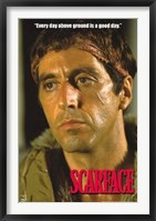 Scarface, Above Ground Fine Art Print