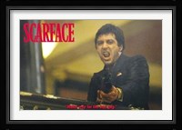 Scarface, Make Way For The Bad Guy Framed Print