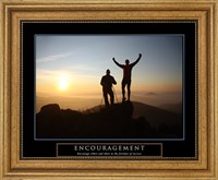 Encouragement - Climbers Fine Art Print