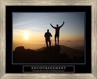 Encouragement - Climbers Fine Art Print