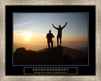 Encouragement - Climbers Fine Art Print