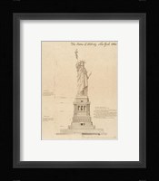 Statue Of Liberty, New York Fine Art Print