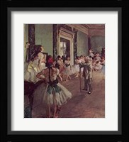 Dancing Class Fine Art Print