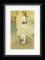 Dancer In Green Fine Art Print