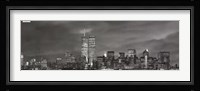 New York, New York - Five Icons Bandw Fine Art Print