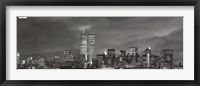 New York, New York - Five Icons Bandw Fine Art Print