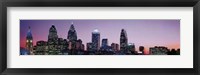 Philadelphia, Pennsylvania - City View Fine Art Print