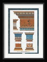 Capitals, Columns, Cornices and Pilaster Fine Art Print