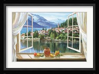 Lago Di Fiori Fine Art Print