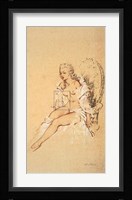 Mademoiselle L'ange Fine Art Print