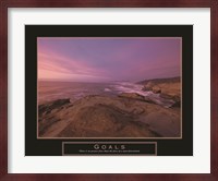 Goals - Sunset Fine Art Print