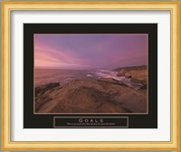 Goals - Sunset Fine Art Print