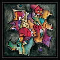 Noir Duet II Fine Art Print