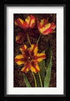 Decorative Tulips I Fine Art Print