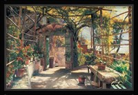 In The Pergola Fine Art Print