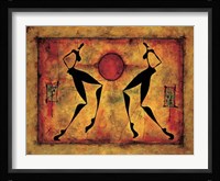 Au Pied De Collines Fine Art Print