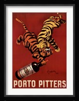 Porto Pitters Framed Print