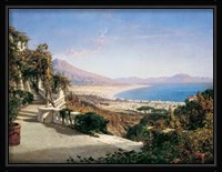View Of The Bay Of Naples Fine Art Print
