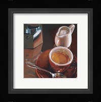Caffe Del Mattino Framed Print