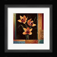Yellow Orchids Framed Print