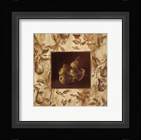Peras En La Mesa Fine Art Print