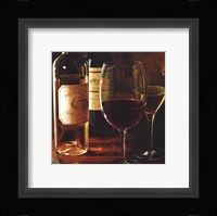 Rouge Et Blanc Framed Print