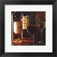 Rouge Et Blanc Framed Print