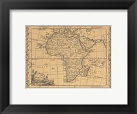 Africa, 1800 Fine Art Print