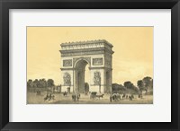 Arc De Triomphe Framed Print