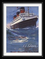 S.S Paris Fine Art Print