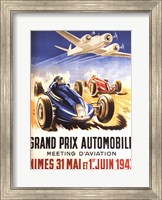 Grand Prix Automobile Nimes Fine Art Print