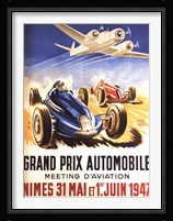 Grand Prix Automobile Nimes Fine Art Print
