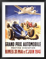 Grand Prix Automobile Nimes Fine Art Print