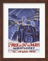 Grand Prix De Montlhery Fine Art Print
