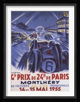 Grand Prix De Montlhery Framed Print
